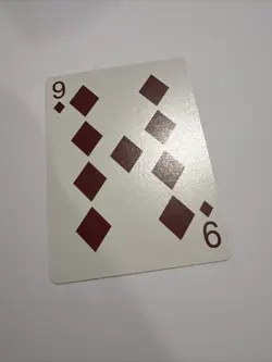 Nine Of Diamonds MTG Yaquinto Poker Playing Card Magic The Gathering WOTC 1994 - Image 5
