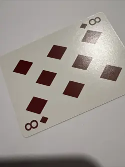 Eight Of Diamonds MTG Yaquinto Poker Playing Card Magic The Gathering WOTC 1994 - Image 3