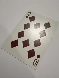 Ten Of Diamonds MTG Yaquinto Poker Playing Card Magic The Gathering WOTC 1994 - Image 2
