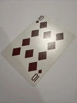 Ten Of Diamonds MTG Yaquinto Poker Playing Card Magic The Gathering WOTC 1994 - Image 4