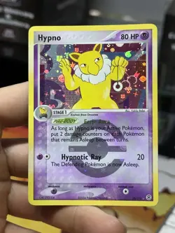 Hypno 25/112 EX FireRed LeafGreen FRLG 2004 Reverse Holo Rare Pokemon Card TCG - Image 3