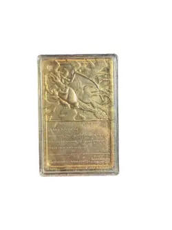 Vintage Pokemon Burger King 23K Gold Charizard Gold Card - Image 2
