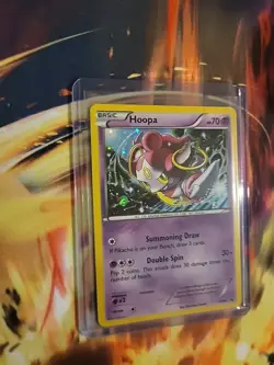 POKEMON PROMO CARD - XY BLACKSTAR PROMO - HOOPA XY90 (HOLO) NM - Image 3