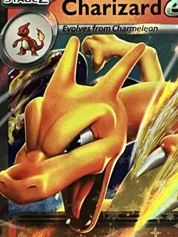 Charizard (X3) ex 161 Sv: Scarlet & Violet Promo Card Holo And TWO Ex 006/165 - Image 2