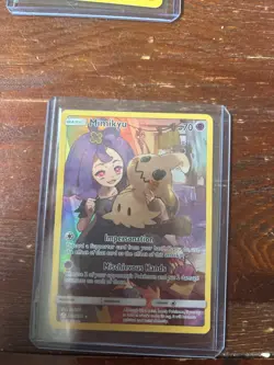 Mimikyu 245/236 Cosmic Eclipse Full Art Secret Rare Holo Pokemon Card LP - Image 1