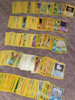 650+ Vintage- Modern w/ Holos Pokemon Card Collection Lot Wotc Base Set, Fossil, - Image 1