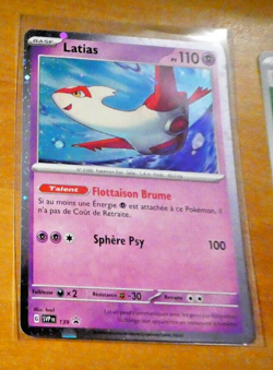POKEMON CARD RARE HOLO CARTE Latias SVP 139 Promo JCC MINT 2024 - Image 1