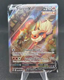 Flareon V SWSH179 SWSH: Sword & Shield Promo Cards Holo - Image 1