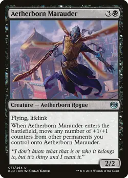 Magic the Gathering (mtg): KLD: Aetherborn Marauder (x 4) - Image 1