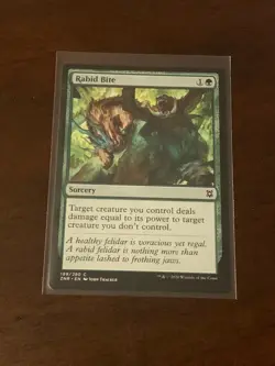 Magic the Gathering Zendikar Rising Rapid Bite - Image 1