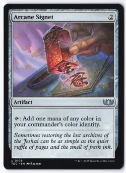 Arcane Signet U Commander: Tarkir: Dragonstorm 105 NM - Image 1
