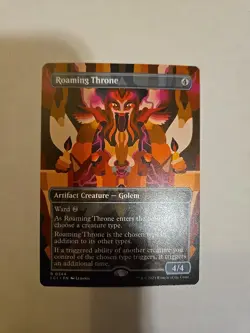 Roaming Throne (Borderless) The Lost Caverns of Ixalan Regular - Image 1