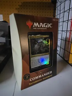 MAGIC THE GATHERING STRIXHAVEN SCHOOL OF MAGES SILVEROUILL STATEMENT COMMANDER 630509959020 - Image 1