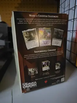 MAGIC THE GATHERING STRIXHAVEN SCHOOL OF MAGES SILVEROUILL STATEMENT COMMANDER 630509959020 - Image 2