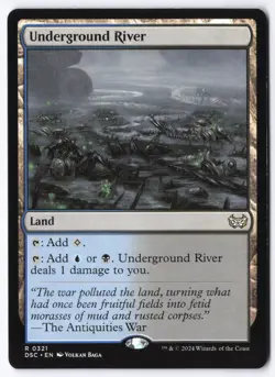 Underground River R Commander: Duskmourn: House of Horror 321 NM - Image 1