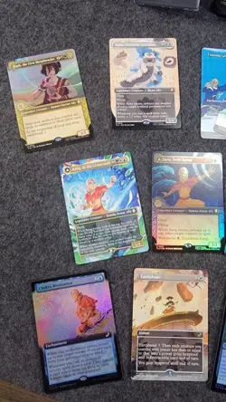 MTG Avatar: The Last Airbender Collector Booster Lots - Aang, Katara, Toph - Image 2