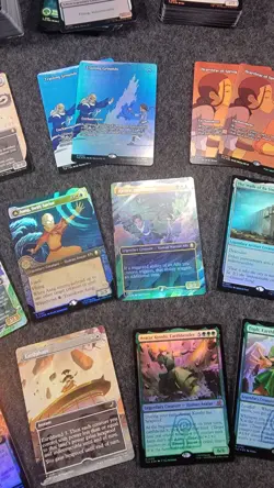 MTG Avatar: The Last Airbender Collector Booster Lots - Aang, Katara, Toph - Image 3