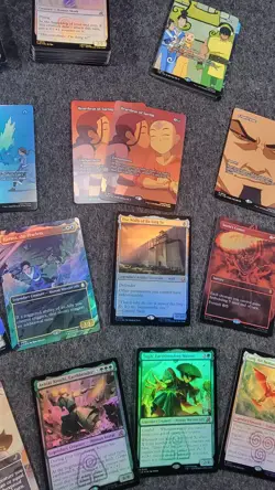 MTG Avatar: The Last Airbender Collector Booster Lots - Aang, Katara, Toph - Image 4