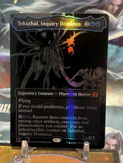 MTG | Tekuthal, Inquiry Dominus (✨🛢Oil Slick Raised Foil ✨) - Image 1