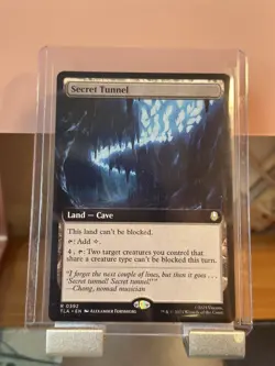 MTG, Secret Tunnel (Extended Art) 392 Avatar: The Last Airbender Regular - Image 1