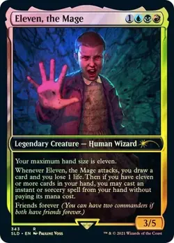 Magic The Gathering MTG ELEVEN, THE MAGE FOIL Secret Lair NM - Image 1