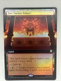 Fire Nation Palace (Extended Art) Avatar: The Last Airbender Foil - Image 1