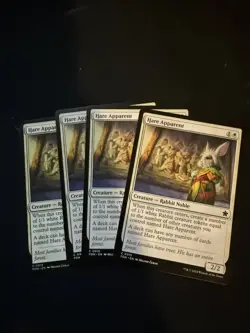 4x Hare Apparent Rabbit Foundations MTG Magic The Gathering - Image 1