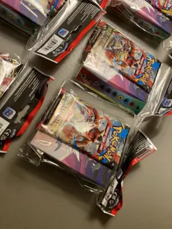 Lot of 6 Pokemon TCG Mega Evolution Mini Portfolio Booster Packs New Sealed Pack - Image 4