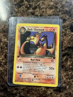 Pokemon Dark Charizard 1st Edition Non-Holo Rare Card - Image 1