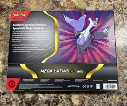 Pokemon TCG Mega Latias EX Box - XY Promo - 4 Booster Packs - Factory Sealed - Image 3