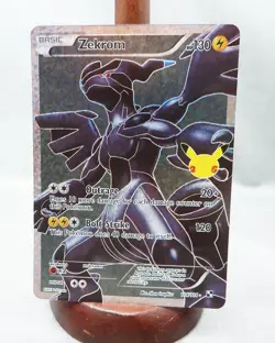 Zekrom Full Art 114/114 Celebrations 25th Anniversary Pokemon TCG Near Mint - Image 1