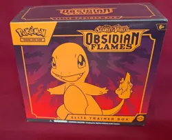 Pokemon SV3: Obsidian Flames Elite Trainer Box - New, Sealed 820650853913 - Image 1