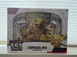 Pokemon TCG Scarlet & Violet 151 Zapdos EX Collection - Image 1