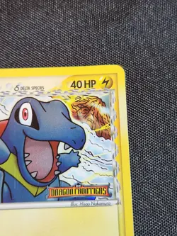 Pokemon Totodile - EX Dragon Frontiers 67/101 Reverse Holo Stamped MP TO LP - Image 4