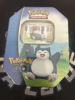 Pokemon Pokemon GO Tin Snorlax Sword & Shield Factory Sealed - Image 1