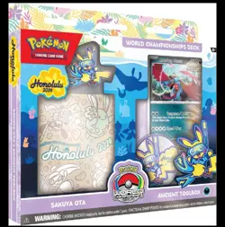Pokemon (new 2 Box Lot) 2024 Honolulu TCG World Championship Deck - Sakuya Ota - Image 1