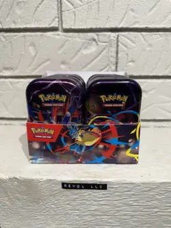 Pokemon TCG Mega Evolutions Mini Tin Display (10) New Tins - Image 1