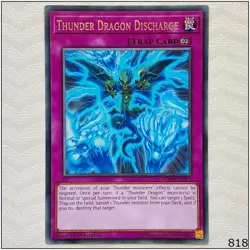 Thunder Dragon Discharge - SOFU-EN073 - Rare 1st Edition Yugioh - Image 1