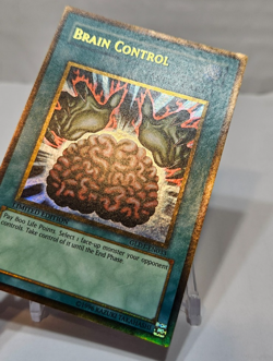 Brain Control GLD1-EN033 Gold Rare Limited Edition Yugioh 7989 - Image 3