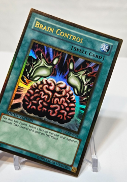 Brain Control GLD1-EN033 Gold Rare Limited Edition Yugioh 7989 - Image 4