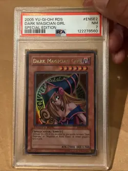 Yu-gi-oh! Dark Magician Girl RDS-ENSE2 PSA 7 Near Mint - Image 1