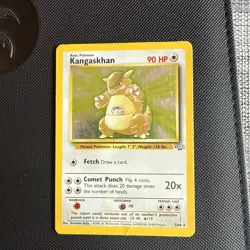 Kangaskhan 5/64 Holo Rare Base Set Pokemon Trading Card TCG - Image 1