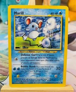 Marill 66/111 [LP] [Neo Genesis] (2000) Common - Pokemon Card - Image 1