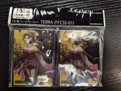 Final Fantasy TCG Card Sleeves Terra FFCSS-01 100-Ct Standard New - Image 1