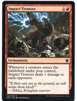 Impact Tremors C Dragons of Tarkir 140 LP - Image 1