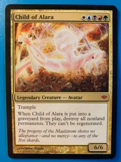 MTG 1x Child of Alara Conflux Modern Magic the Gathering Card x1 NM - Image 1