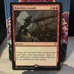 Relentless Assault Commander Legends Regular NM (416) - Image 1