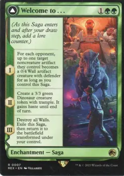 MTG: Jurassic Park: Welcome to . . . : Lightly Played Condition - Image 1