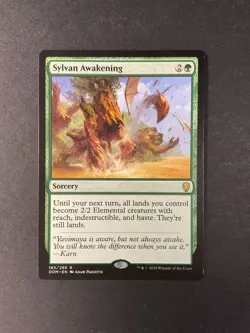 Sylvan Awakening - Dominaria - Magic the Gathering - MTG - Image 1