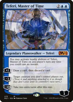 Teferi, Master of Time (275) [Core Set 2021] Foil Near Mint - Image 1